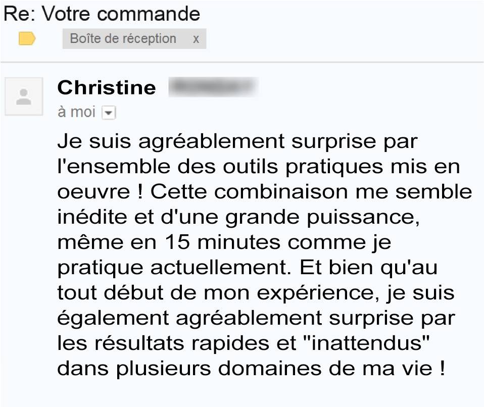 Commentaire Christine